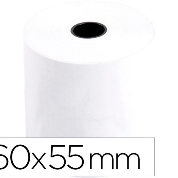 ROLO TERMICO PARA IMPRESSORA 60X55X11 MM 58 GR