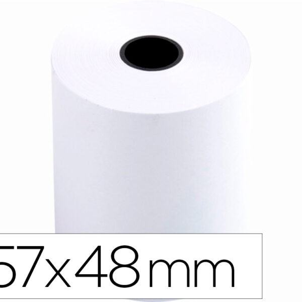 ROLO TERMICO PARA IMPRESSORA 57X48X11 MM 58 GR