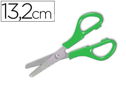 TESOURA ESCOLAR LIDERPAPEL COM PONTAS REDONDAS 140 MM - EM BLISTER