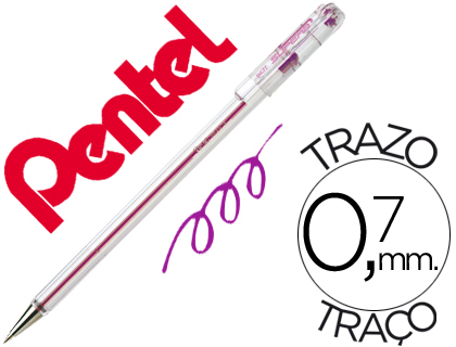 ESFEROGRAFICA PENTEL BK77 ROSA