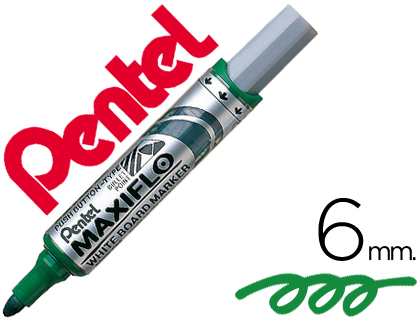 MARCADOR PENTEL MWL5M QUADRO BR MAXIFLO VERDE