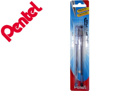 BLISTER ESFEROGRAFICA PENTEL BK77 2 UNIDADES - PRETO E AZUL