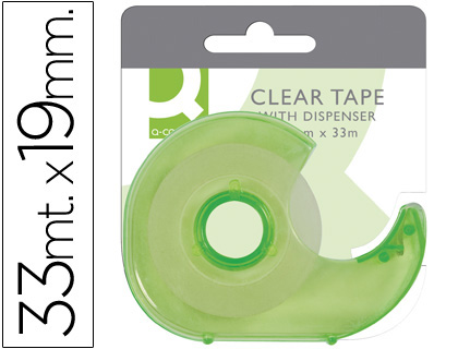 MINI DESENROLADOR Q-CONNECT PARA FITAS DE 19MMX33M