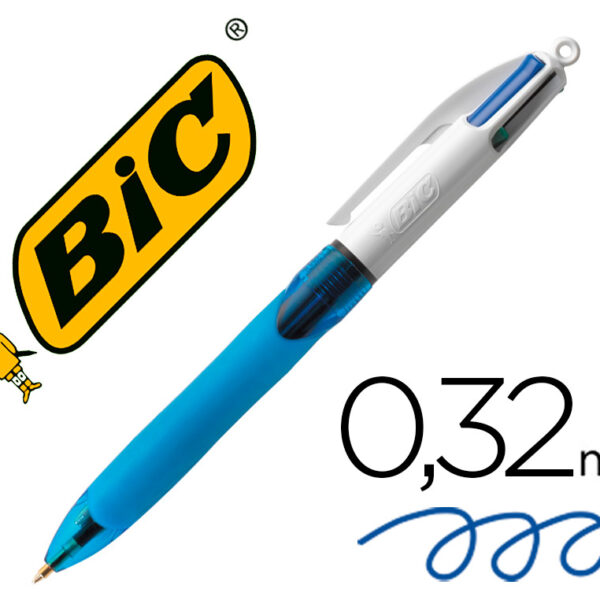 ESFEROGRAFICA BIC QUATRO CORES FASHION MINI