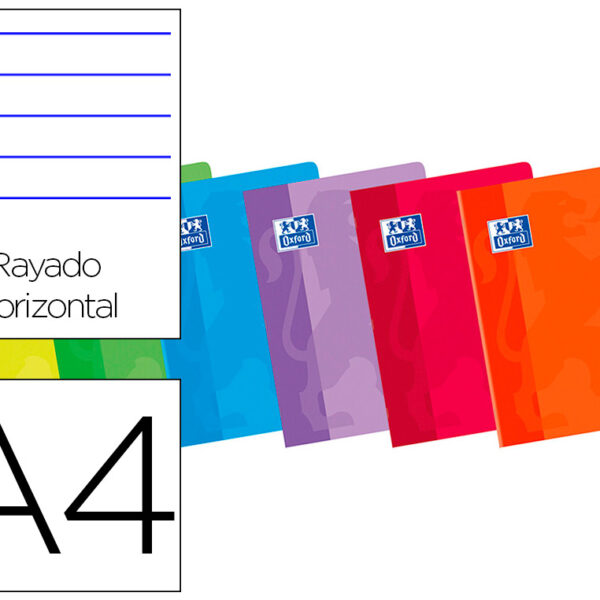 CADERNO ESCOLAR OXFORD 80 FOLHAS DIN A4 1 PAUTADO