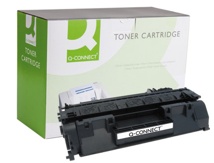 TONER Q-CONNECT COMPATIVEL HP CE505A LASERJET P2035/2055/2055D/2055DN/P2055X-3.000PAG