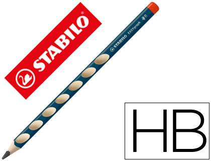 LAPIS DE GRAFITE STABILO YG EASYGRAPH ERGONOMICO PARA AMBIDESTROS MINA 3,15 MM HB