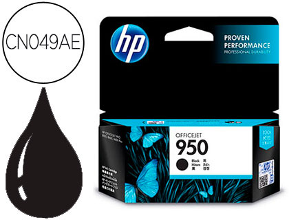TINTEIRO HP 950 PRETO CN049AE CAPACIDADE 1000 PAG