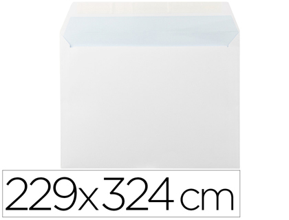 ENVELOPE LIDERPAPEL N.14 C4 BRANCO 229X324 MM TIRA DE SILICONE PACK DE 25 UNIDADES