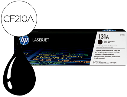TONER HP 131A LASERJET M251/M276 PRETO 1600 PAG