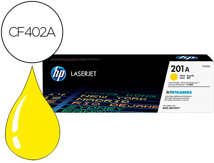TONER HP COR LASERJET PRO MFP M277 / M274 / M252 AMARELO 1400 PAG
