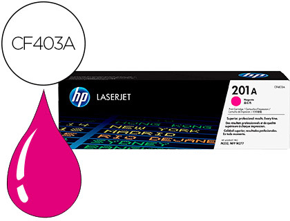 TONER HP COR LASERJET PRO MFP M277 / M274 / M252 MAGENTA 1500 PAG