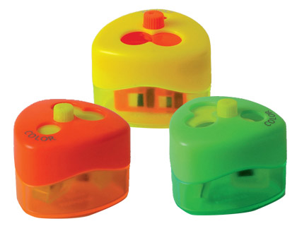 APARA LAPIS MOR TOP SWING 959 3 USOS COM DEPOSITO TOP CORES NEON SORTIDAS