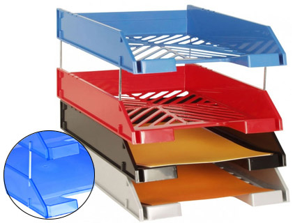 VARA ELEVADORA METALICA PARA BANDEJAS DE SECRETÁRIA REF. 715 FM 50 MM PACK DE 4 UNIDADES