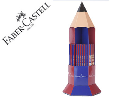 LAPIS DE GRAFITE FABER ECOLAPIS JANUS 2160 BICOLOR EXPOSITOR 120