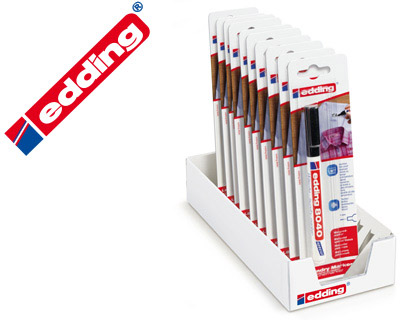 MARCADOR EDDING 8040/1 PARA TECIDO COR PRETO