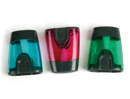 APARA LAPIS LIDERPAPEL PLASTICO 1 USO COM DEPOSITO