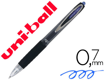 ESFEROGRAFICA UNI-BALL ROLLER UMN-207 RETRATIL 0,7 MM COR AZUL