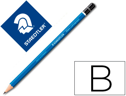 LAPIS DE GRAFITE STAEDTLER MARS LUMOGRAPH 100 B UNIDADE