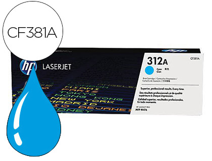 TONER HP 312A LASERJET PRO MFP M476 CIAN -2.700 PAG