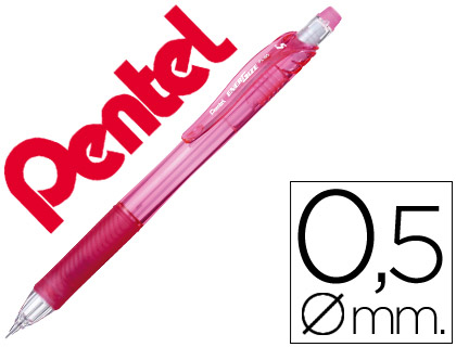 LAPISEIRA PENTEL ENERGIZE X 0.5 MM -ROSA