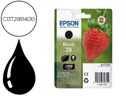 TINTEIRO EPSON HOME 29 T2981 XP435/330/335/332/430/235/432 PRETO 175 PAG