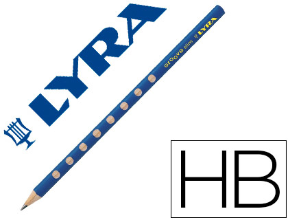 LAPIS DE GRAFITE LYRA GROOVE SLIM MINA HB