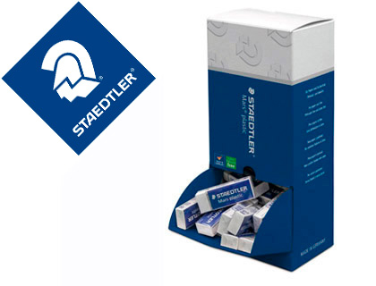 GOMA STAEDTLER MARS PLASTIC 526/50 EXPOSITOR DE 40 UNIDADES