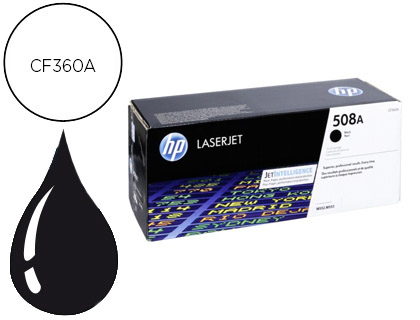 TONER HP 508A LASERJET ENTERPRISE M552/553/577 PRETO 6.000 PAG