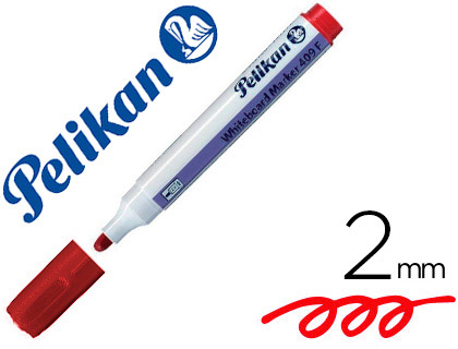 MARCADOR PARA QUADRO BRANCO PELIKAN 409 VERMELHO