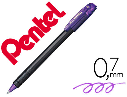 ROLLER PENTEL BL417 ENERGEL MAKKURO PONTA 0,7 MM COR VIOLETA