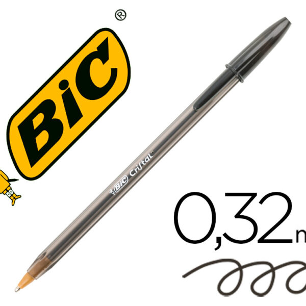 ESFEROGRAFICA BIC CRISTAL PRETA UNIDADE