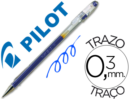 ESFEROGRAFICA PILOT G-1 AZUL TINTA GEL