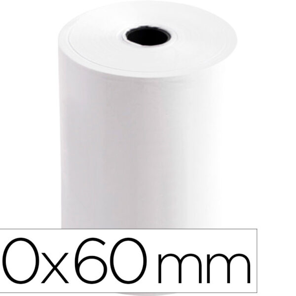 ROLO TERMICO PARA IMPRESSORA 80X60X11 MM 58 GR
