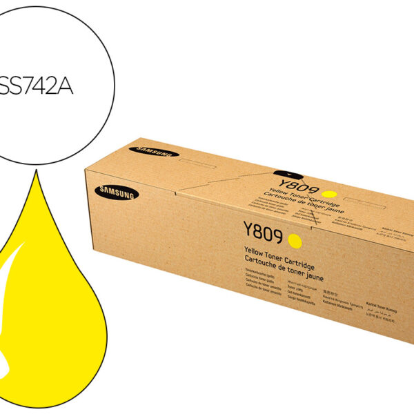 TONER HP SAMSUNG CLX-9201NA / CLX-9251NA / CLX-9301NA AMARELO CLTY809S/ELS