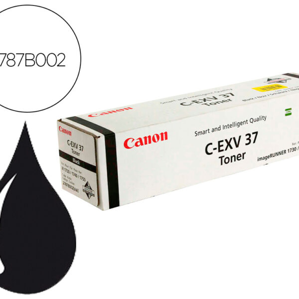 TONER CANON EXV37 IR1730 IR1740 IR1750 PRETO
