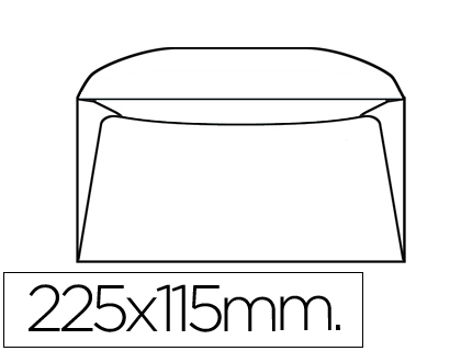 ENVELOPE 155X225MM S/JANELA BOLSA DE 10 UNIDADES