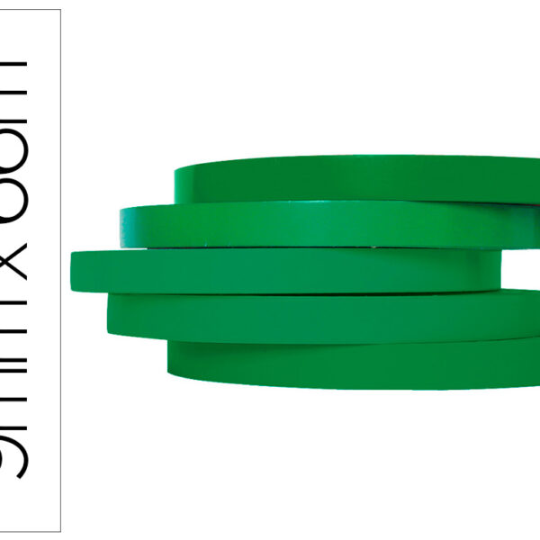 FITA ADESIVA Q-CONNECT 66M X 9MM VERDE PARA FECHAR SACOS