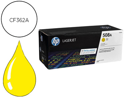 TONER HP 508A LASERJET ENTERPRISE M552/553/577 AMARELO 5.000 PAG