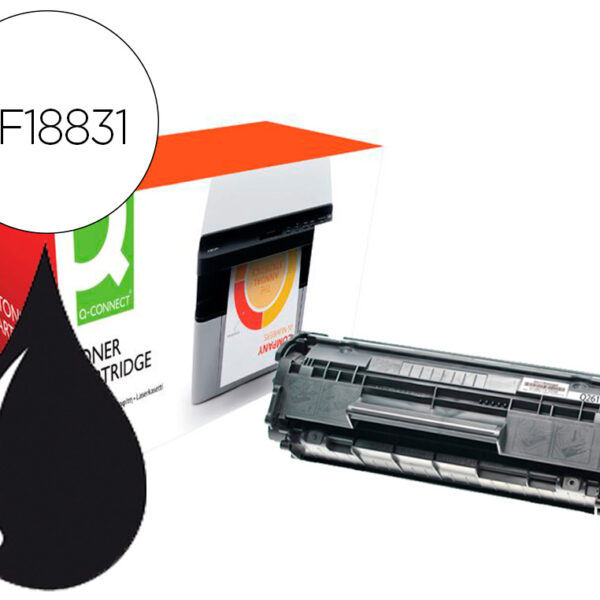 TONER COMPATIVEL Q-CONNECT CANON FX10-XL I-SENSYS FAX L-100 / 120 XXL PRETO 4000 PAGINAS