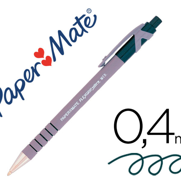 ESFEROGRAFICA FLEXGRIP RETRATIL PRETO