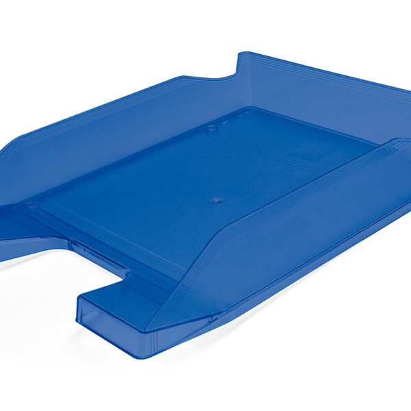 TABULEIRO DE SECRETARIA Q-CONNECT PLASTICO AZUL TRANSPARENTE