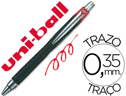 ESFEROGRAFICA UNI-BALL JETSTRAM SXN-210 RETRATIL COR VERMELHO