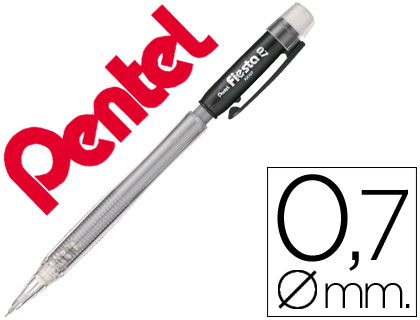 LAPISEIRA PENTEL AX107 FIESTA 0,7 MM PRETO