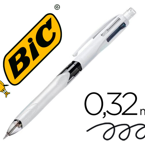 ESFEROGRAFICA BIC MULTIFUNCOES AZUL / PRETO / VERMELHO / LAPISEIRA 0,7 MM