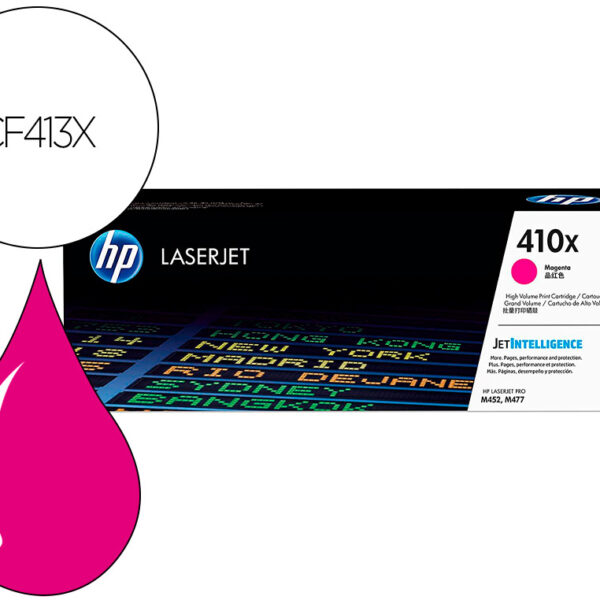 TONER HP COR LASERJET PRO M377 / M452 / MFP M477 MAGENTA 5000 PAG