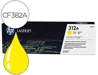 TONER HP 312A LASERJET PRO MFP M476 AMARELO -2.700 PAG